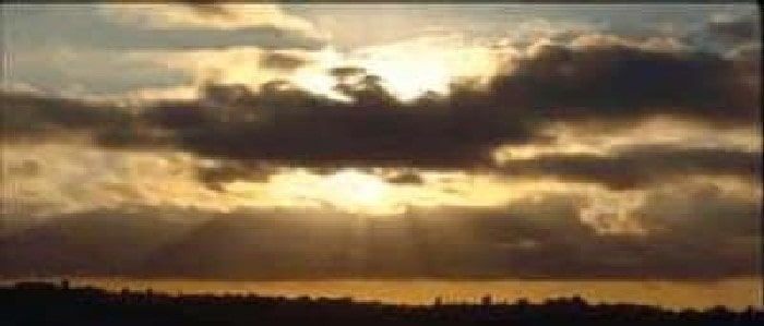 a Föld teljes sötétségben